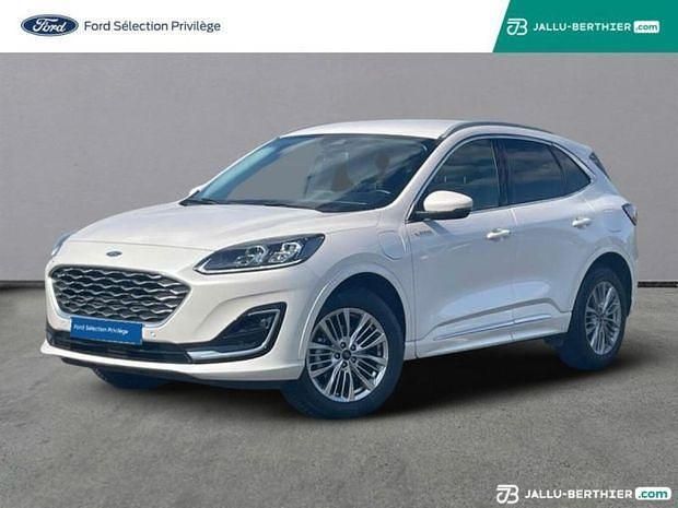 Blanc Utilisé 2023 Ford Kuga Viva SUV | 27 989 € (Prix juste) - Image 1/4