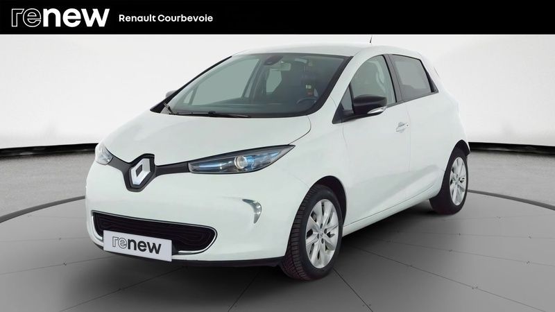 Blanc Utilisé 2017 Renault Zoe Intens Citadine | 5 990 € (Bon prix) - Image 1/3