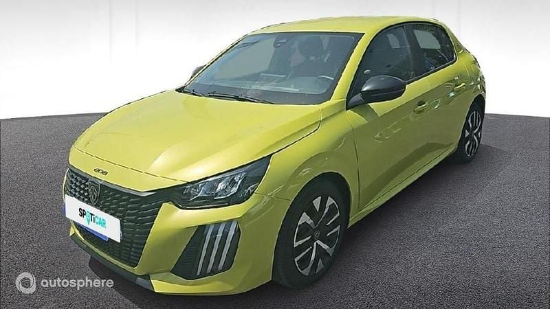 Jaune Utilisé 2024 Peugeot 208 Active Citadine | 18 277 € (Prix juste) - Image 1/4