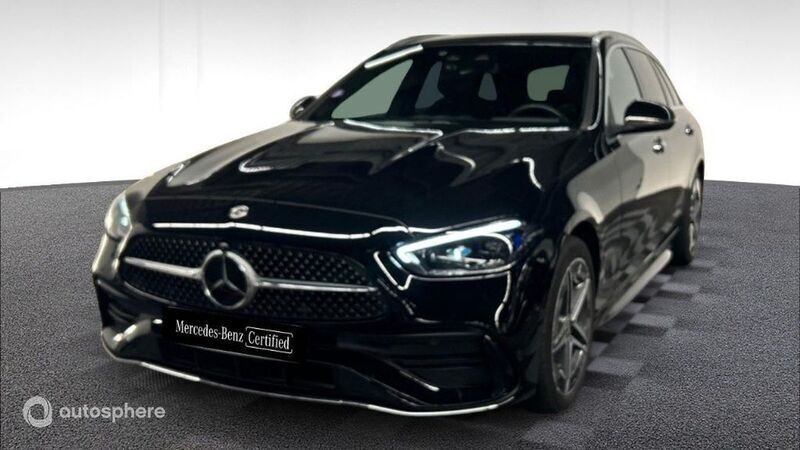 Noir obsidienne métallisé Utilisé 2022 Mercedes E300 AMG line Break | 39 990 € - Image 1/4