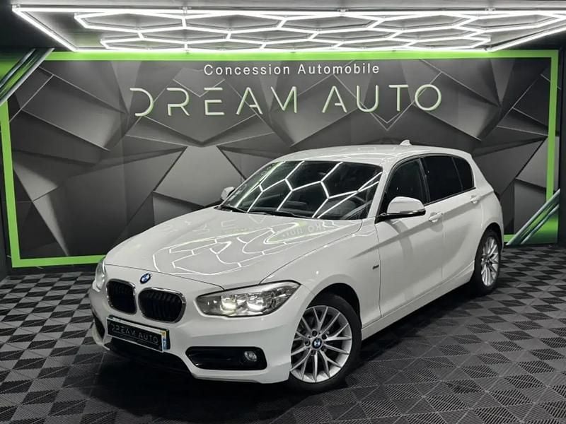 Blanc Utilisé 2016 BMW 116 Sport Line Citadine | 10 990 € (Prix juste) - Image 1/4