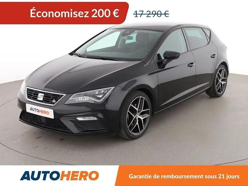 Noir Utilisé 2018 Seat Leon FR Berline | 17 090 € (Prix juste) - Image 1/2