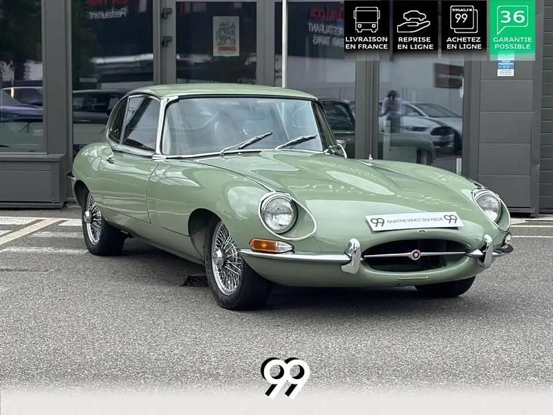 Occasion Jaguar E-Type 266 ch (195 kW) 1968 Vert Coupé