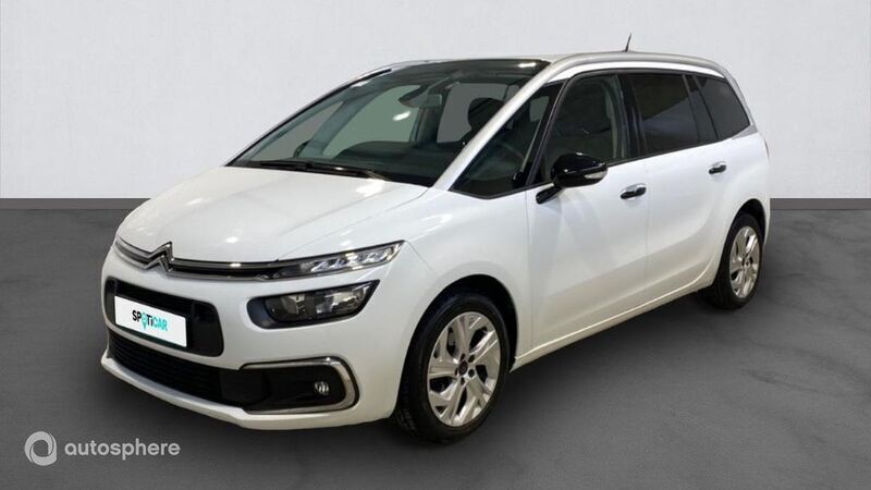 Blanc Utilisé 2019 Citroën C4 SpaceTourer Shine Monospace | 14 490 € (Prix juste) - Image 1/4