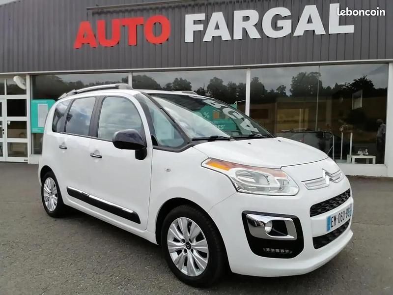 Blanc Utilisé 2017 Citroën C3 Picasso Exclusive Monospace | 8 590 € (Prix juste) - Image 1/4