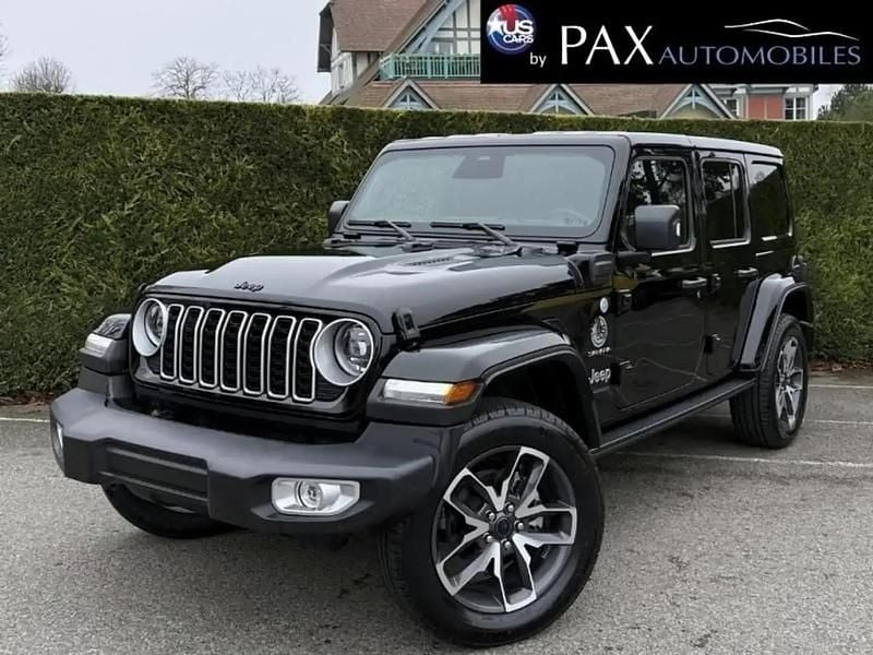 Noir Nouvelle 2024 Jeep Wrangler Sahara SUV | 87 040 € (Bon prix) - Image 1/4