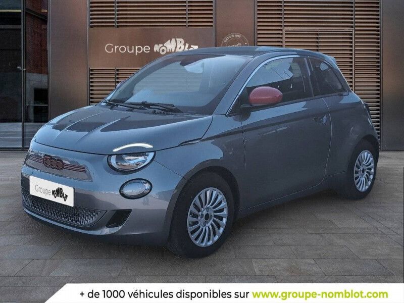 Gris Utilisé 2023 Fiat 500e Berline | 17 590 € (Prix assez cher) - Image 1/4