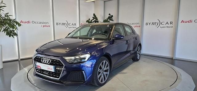 Bleu navarre métallisé Utilisé 2023 Audi A1 Sportback Advanced Plus Citadine | 23 635 € (Prix juste) - Image 1/4