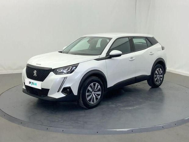 Blanc Utilisé 2021 Peugeot 2008 Business-Line SUV | 15 880 € (Prix juste) - Image 1/4