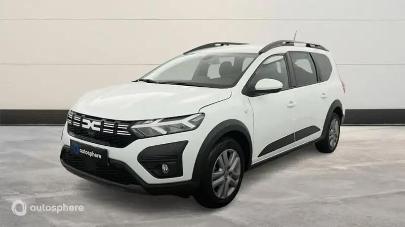 Blanc Utilisé 2022 Dacia Jogger Expression Break | 17 499 € (Prix juste) - Image 1/4