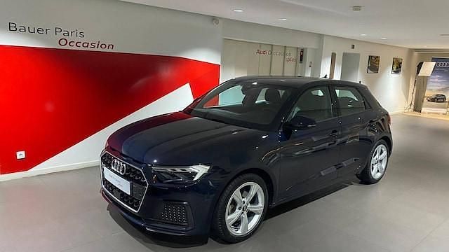 Bleu firmament métallisé Occasion 2020 Audi A1 Sportback Design Citadine | 22 480 € (Prix juste) - Image 1/4