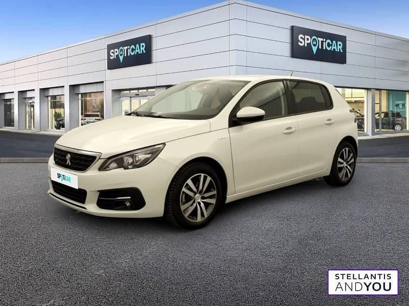 Occasion Peugeot 308 Style 130 ch (95 kW) 2021 Blanc Berline