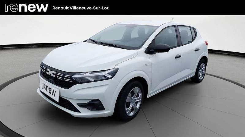 Blanc Utilisé 2022 Dacia Sandero Essentiel Citadine | 10 690 € (Super prix) - Image 1/4