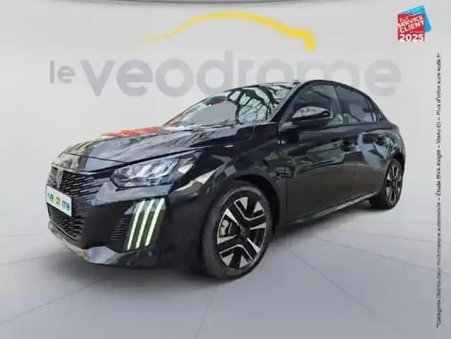 Noir perla nera (m) Occasion 2024 Peugeot 208 Allure Citadine | 15 499 € (Prix juste) - Image 1/4