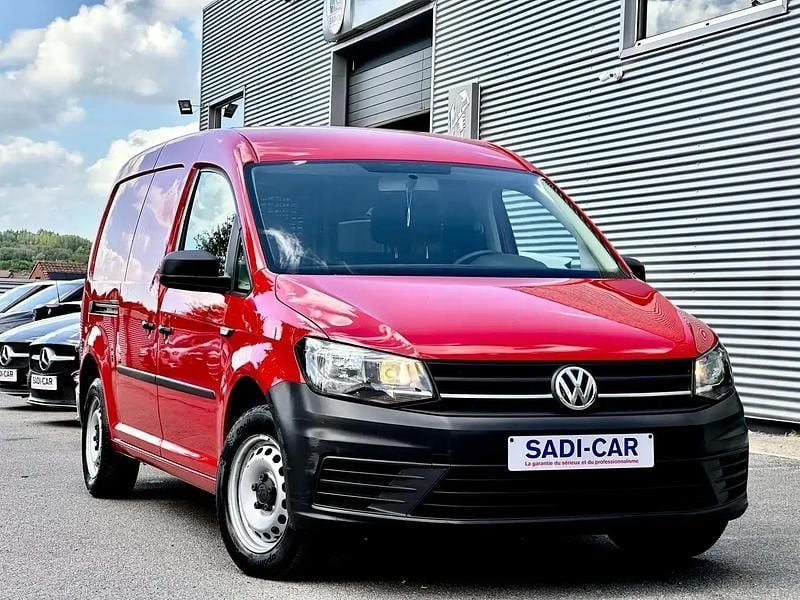 Rouge Utilisé 2020 VW Caddy Maxi Monospace | 11 490 € - Image 1/4