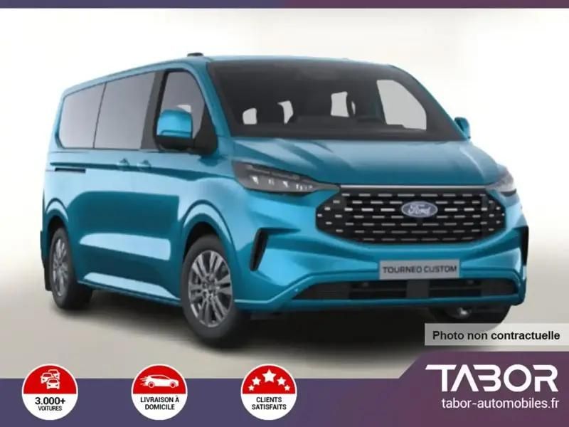 Bleu Nouvelle 2025 Ford Tourneo Custom Monospace | 51 820 € (Prix juste) - Image 1/4