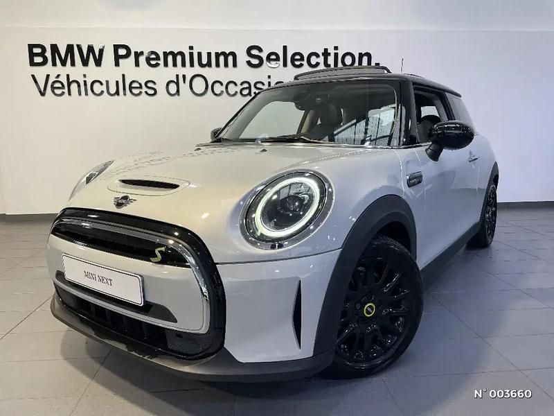 Gris Utilisé 2021 Mini Cooper SE Hatch Citadine | 16 990 € (Prix juste) - Image 1/4