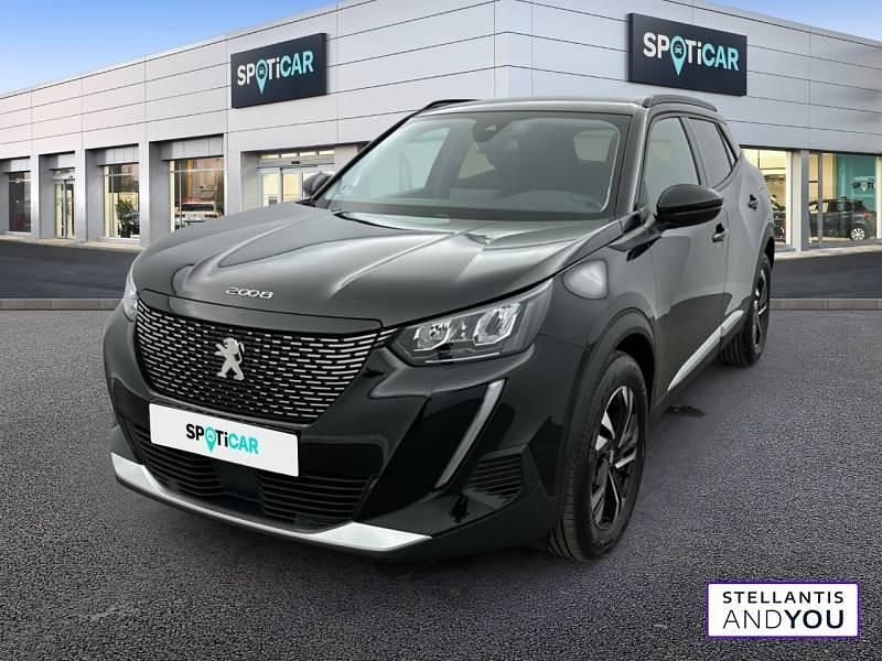 Noir Utilisé 2022 Peugeot 2008 Allure SUV | 19 990 € (Prix juste) - Image 1/4