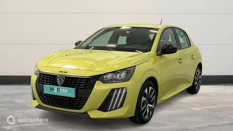 Blanc Utilisé 2024 Peugeot 208 Active Citadine | 15 999 € (Prix juste) - Image 1/4