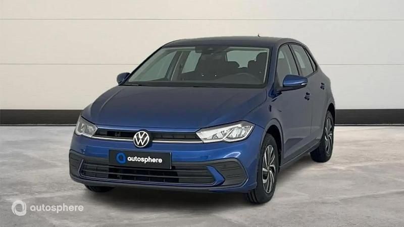 Bleu Utilisé 2022 VW Polo Life Berline | 17 499 € (Prix juste) - Image 1/4