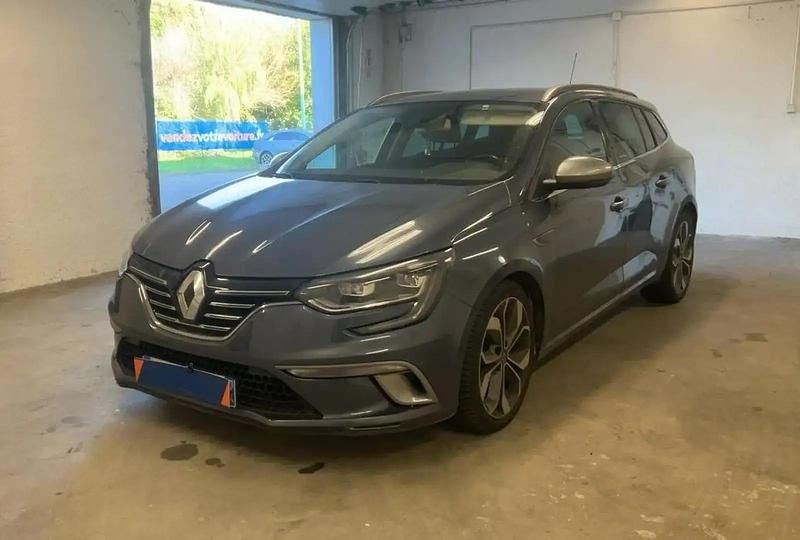 Gris Utilisé 2017 Renault Mégane GrandTour Intens Break | 13 490 € (Prix cher) - Image 1/4