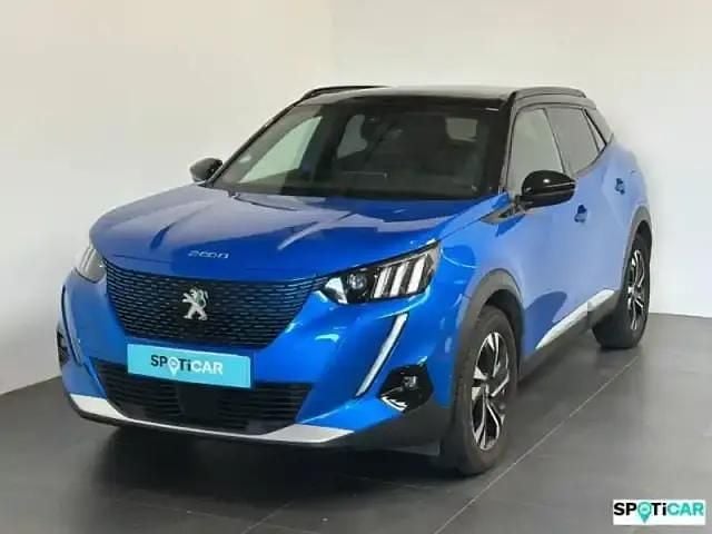 Bleu vertigo Utilisé 2020 Peugeot e-2008 GT SUV | 18 990 € - Image 1/4