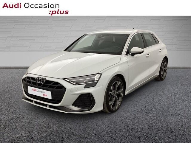 Blanc glacier métallisé Utilisé 2025 Audi A3 S-Line | 38 390 € (Prix assez cher) - Image 1/4