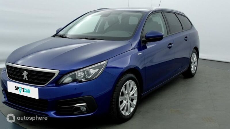 Bleu magnetic Utilisé 2020 Peugeot 308 Style Berline | 10 480 € (Super prix) - Image 1/4