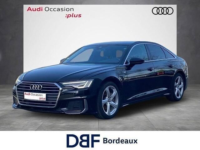 Occasion Audi A6 S-Line 204 ch (150 kW) 2019 Noir mythic métallisé Berline