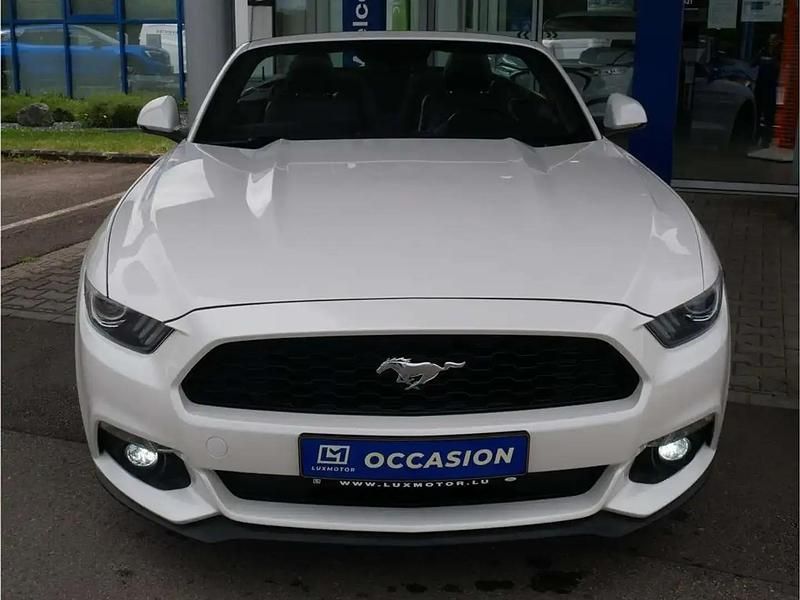 Blanc Utilisé 2017 Ford Mustang Cabriolet | 28 900 € (Prix assez cher) - Image 1/4