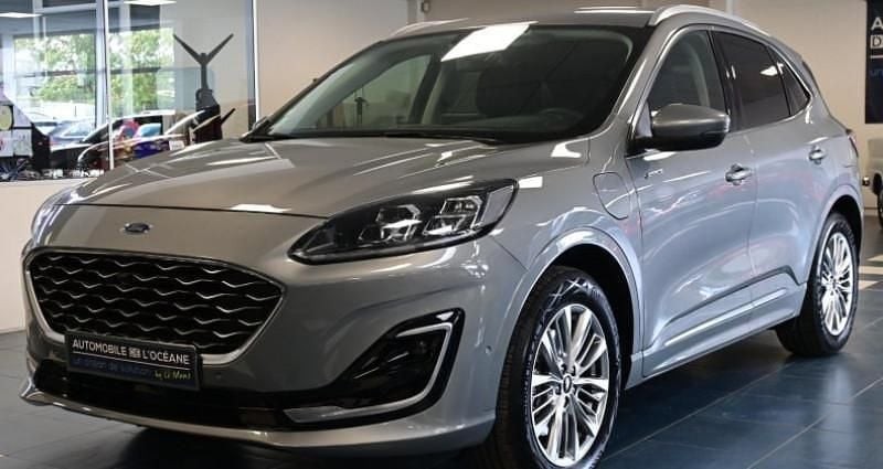 Gris Utilisé 2021 Ford Kuga Vignale SUV | 23 959 € (Prix juste) - Image 1/4