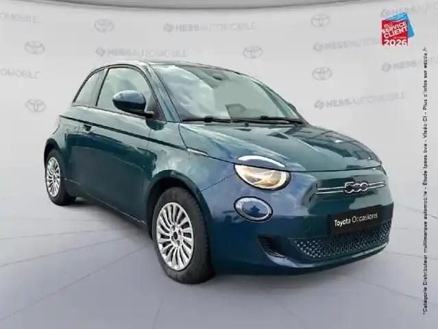 Occasion Fiat 500e Action 2022 Ocean green métal Berline