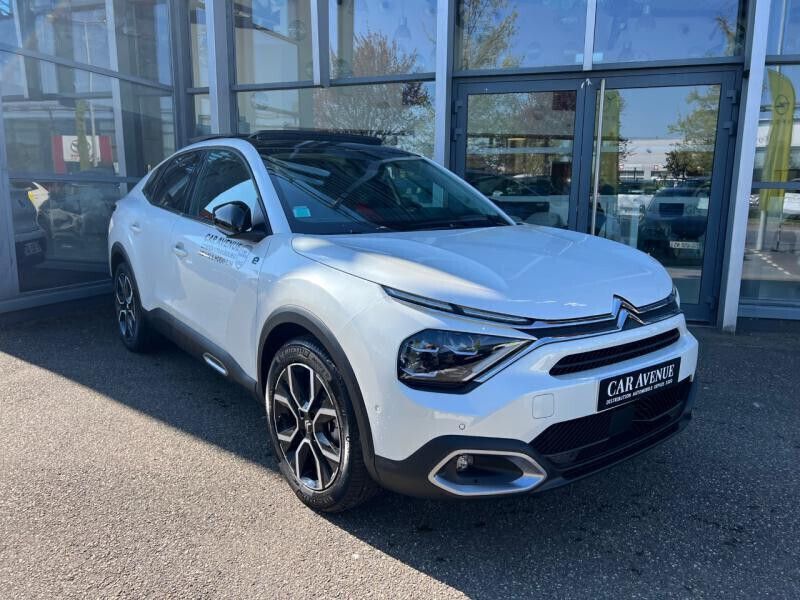 Blanc Utilisé 2023 Citroën e-C4 Shine Berline | 17 489 € (Super prix) - Image 1/4