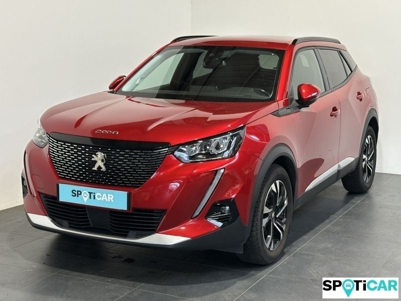 Rouge Utilisé 2021 Peugeot 2008 Allure SUV | 14 490 € (Bon prix) - Image 1/4