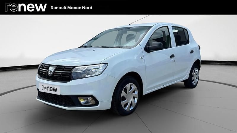 Blanc Utilisé 2018 Dacia Sandero Ambiance Citadine | 8 490 € - Image 1/4