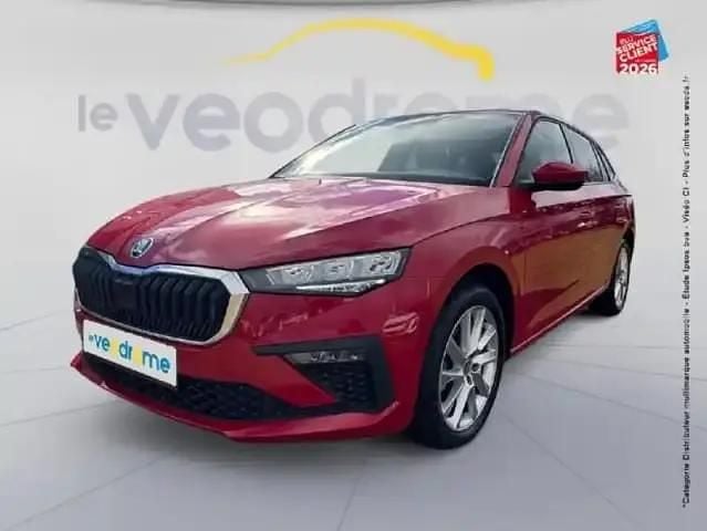 Occasion Skoda Scala Selection 118 ch (86 kW) 2024 Rouge velvet métallisée premium Citadine