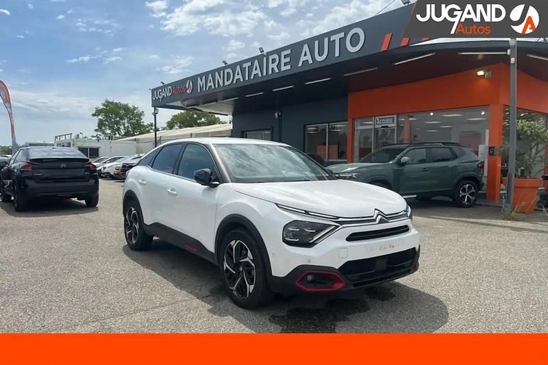 Blanc Utilisé 2023 Citroën C4 Shine Berline | 19 980 € (Prix juste) - Image 1/4