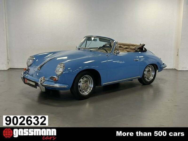 Bleu Utilisé 1963 Porsche 356 Cabriolet | 149 000 € - Image 1/4