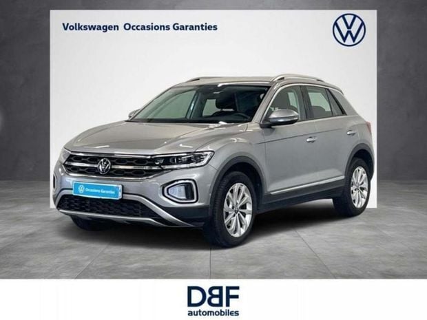 Gris Utilisé 2022 VW T-Roc Style SUV | 26 499 € (Bon prix) - Image 1/4
