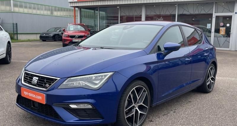 Bleu Utilisé 2019 Seat Leon FR Berline | 17 990 € (Super prix) - Image 1/4