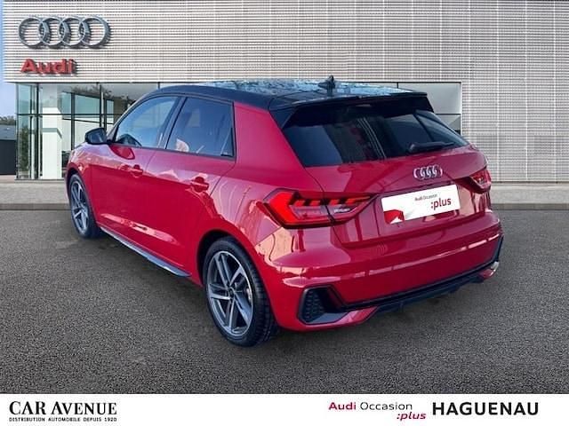 Occasion Audi A1 Sportback S-line plus 116 ch (85 kW) 2025 Rouge progressif métallisé noir mythe métallisé Citadine