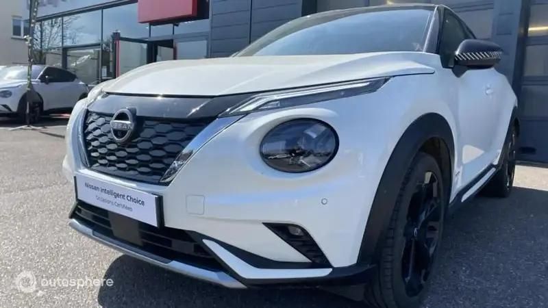 Blanc Utilisé 2022 Nissan Juke SUV | 21 299 € (Prix juste) - Image 1/4