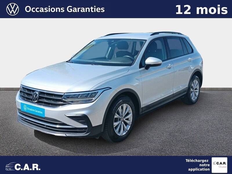 Gris Utilisé 2022 VW Tiguan Life SUV | 27 500 € (Super prix) - Image 1/4