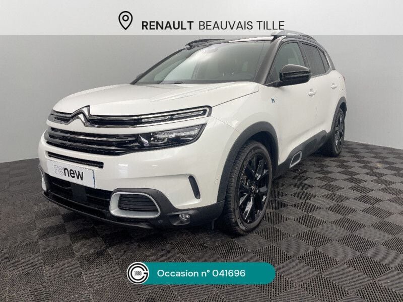 Blanc Utilisé 2021 Citroën C5 Aircross Shine SUV | 20 990 € (Bon prix) - Image 1/4