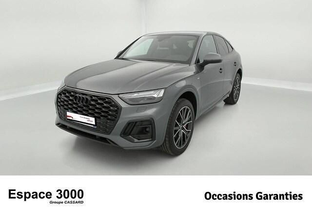 Gris daytona nacré Occasion 2022 Audi Q5 Sportback S-Line SUV | 48 990 € - Image 1/3