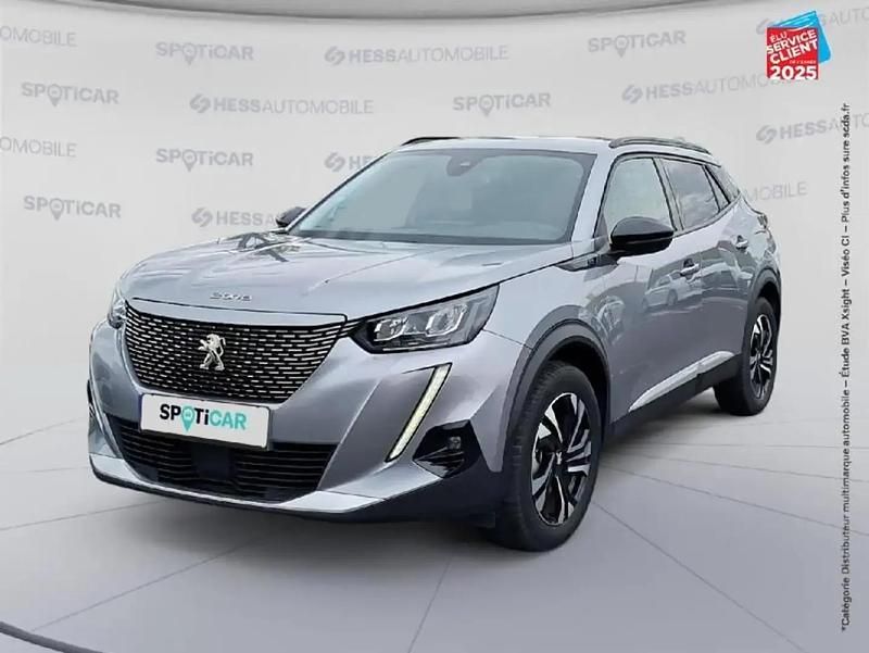 Gris Utilisé 2022 Peugeot e-2008 SUV | 17 499 € (Bon prix) - Image 1/4