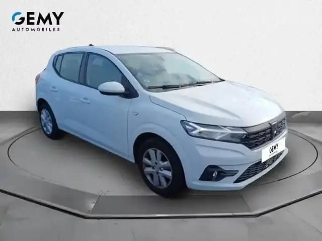 Occasion Dacia Sandero 2022 Blanc glacier Berline