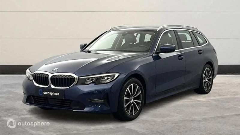 Bleu Occasion 2022 BMW 320 Sport Line Break | 30 999 € (Bon prix) - Image 1/4
