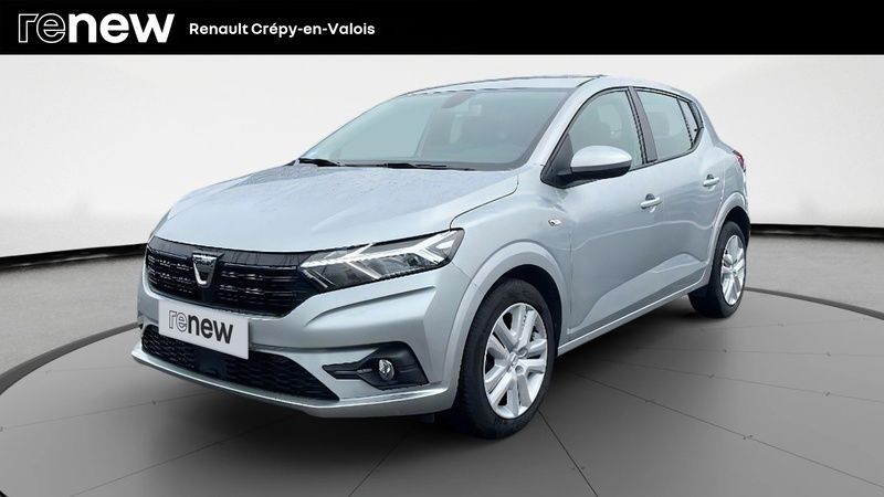 Gris Utilisé 2021 Dacia Sandero Comfort Citadine | 11 990 € (Prix assez cher) - Image 1/4