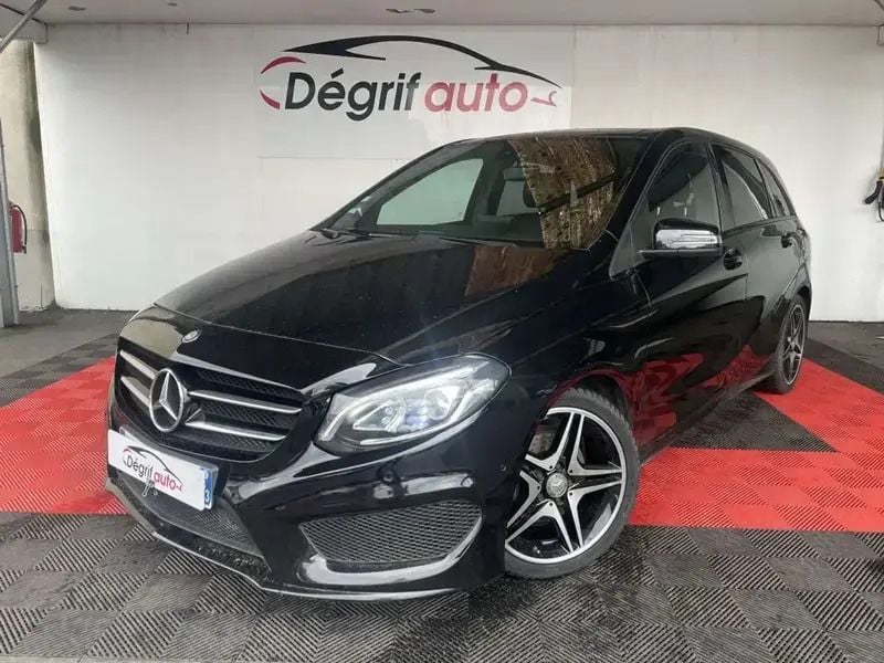 Noir Utilisé 2015 Mercedes B180 Monospace | 12 990 € (Prix assez cher) - Image 1/4